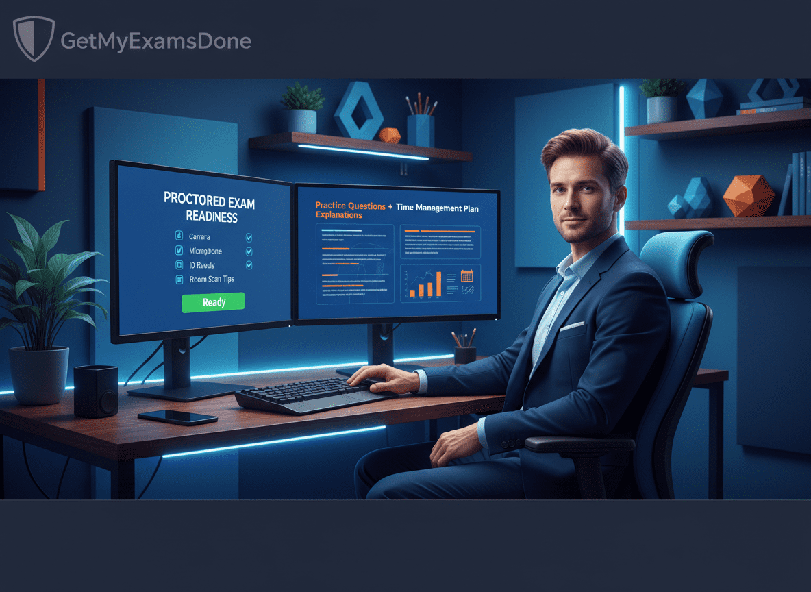 Take My Proctored Exam for Me: Expert Help on Any Platform